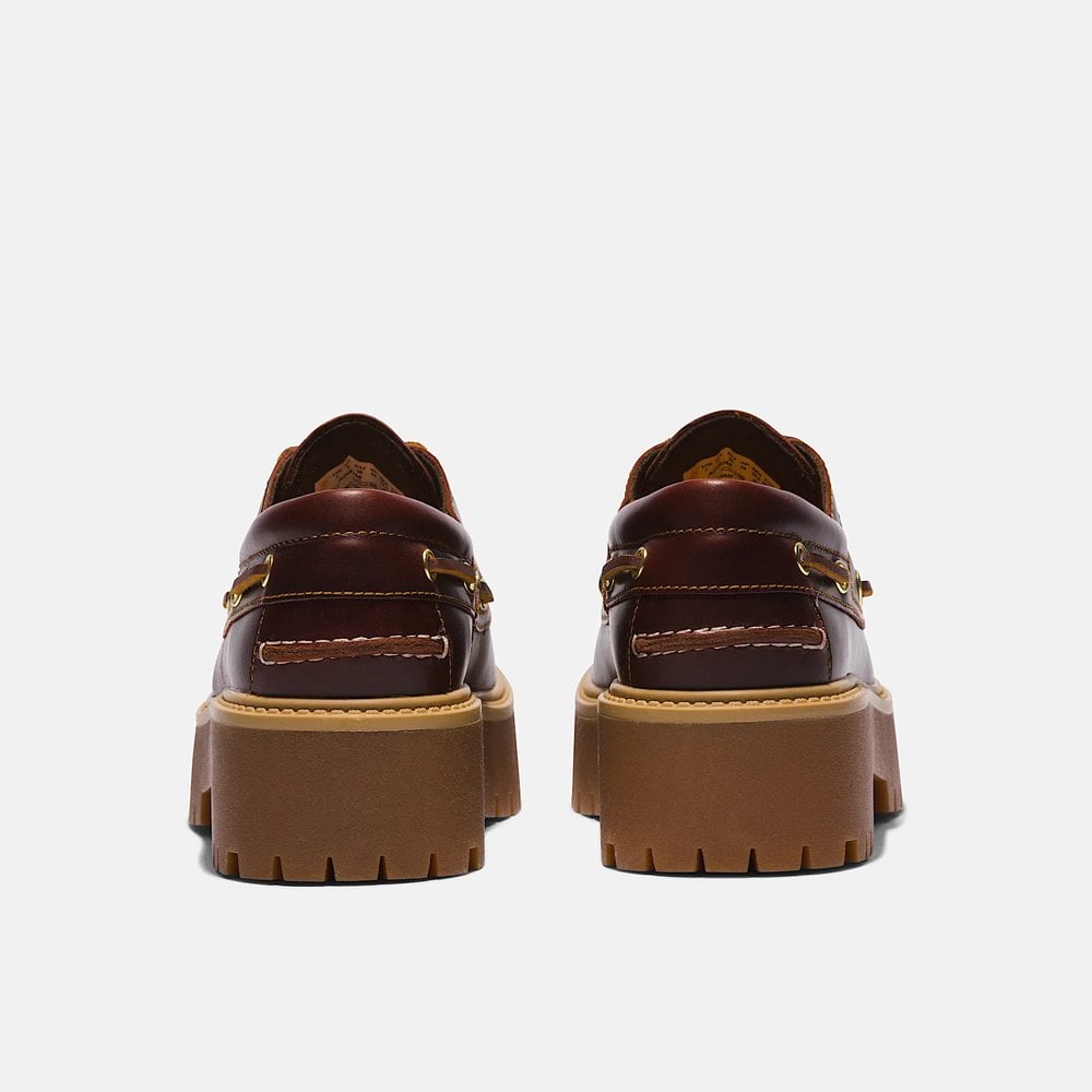 Women's Stone Street Boat Shoe - Root Beer