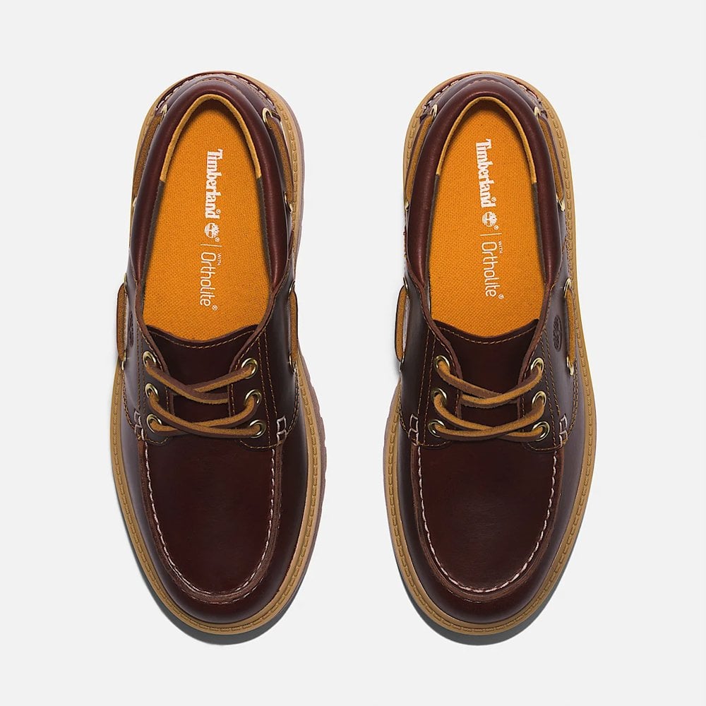 Women's Stone Street Boat Shoe - Root Beer