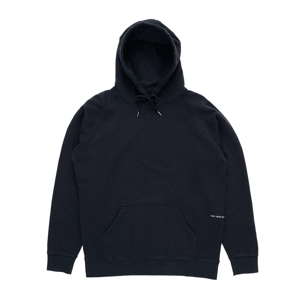 Pop Logo Hooded Sweat - Black