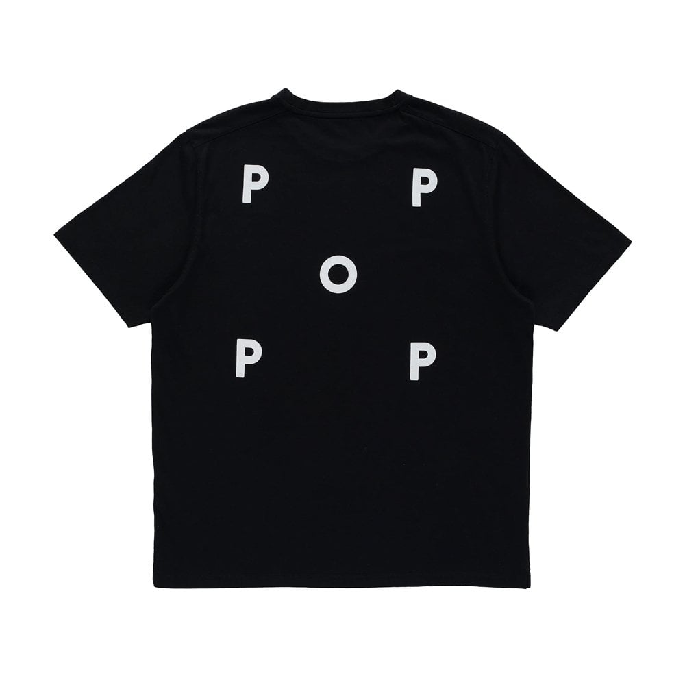 Pop Logo T-Shirt - Black