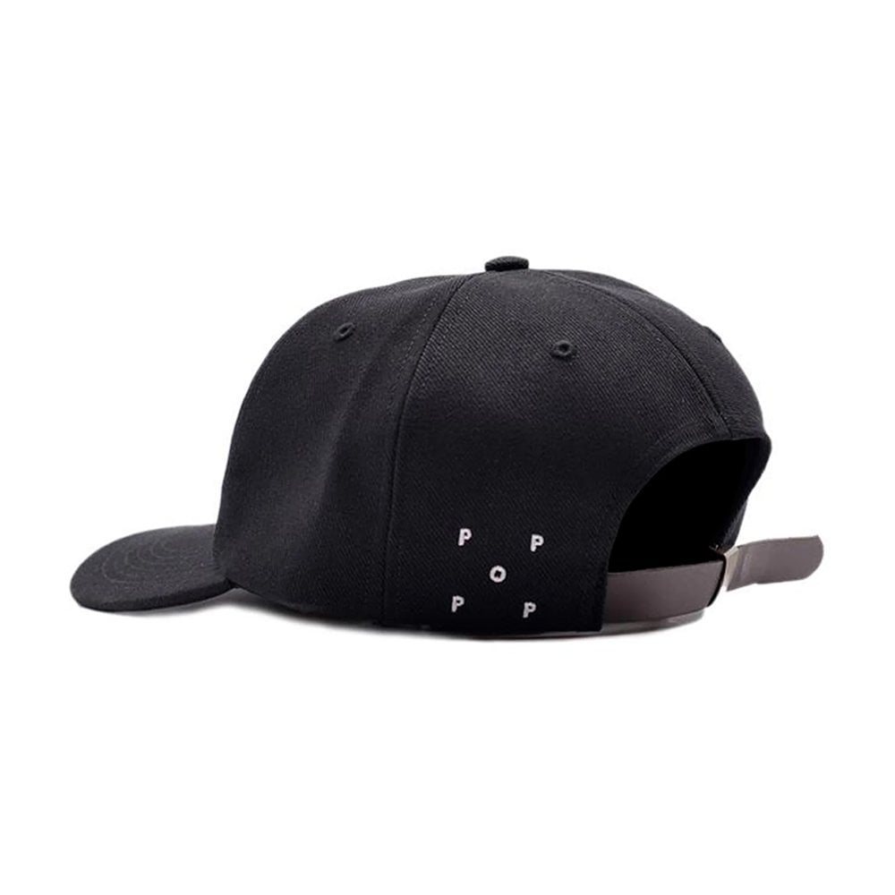Pop O Six-panel Hat - Black
