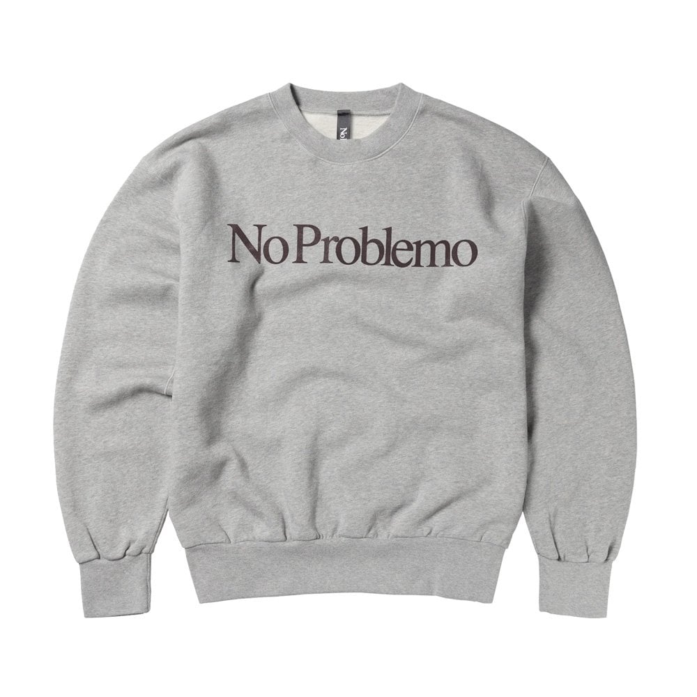 No Problemo Sweatshirt - Grey Marl