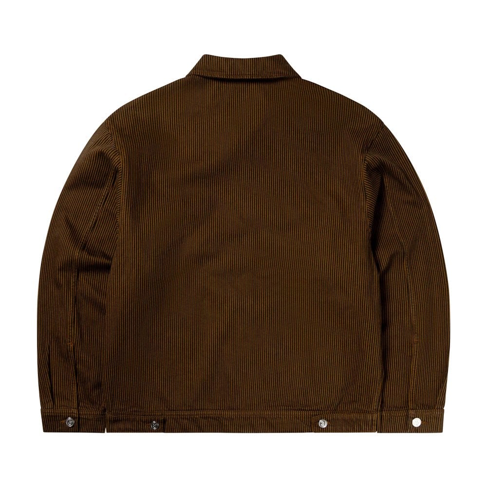 Striped Nayoko Jacket - Brown