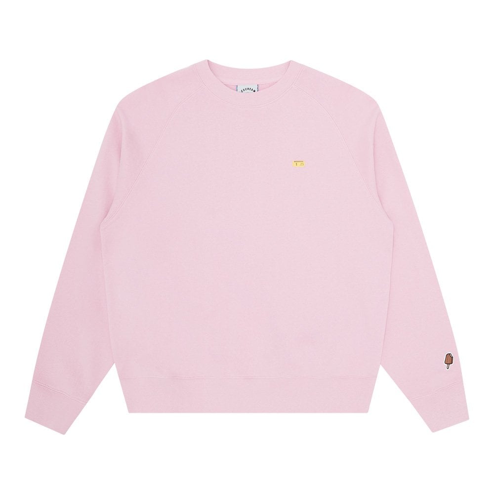 Sticker Crewneck - Pink