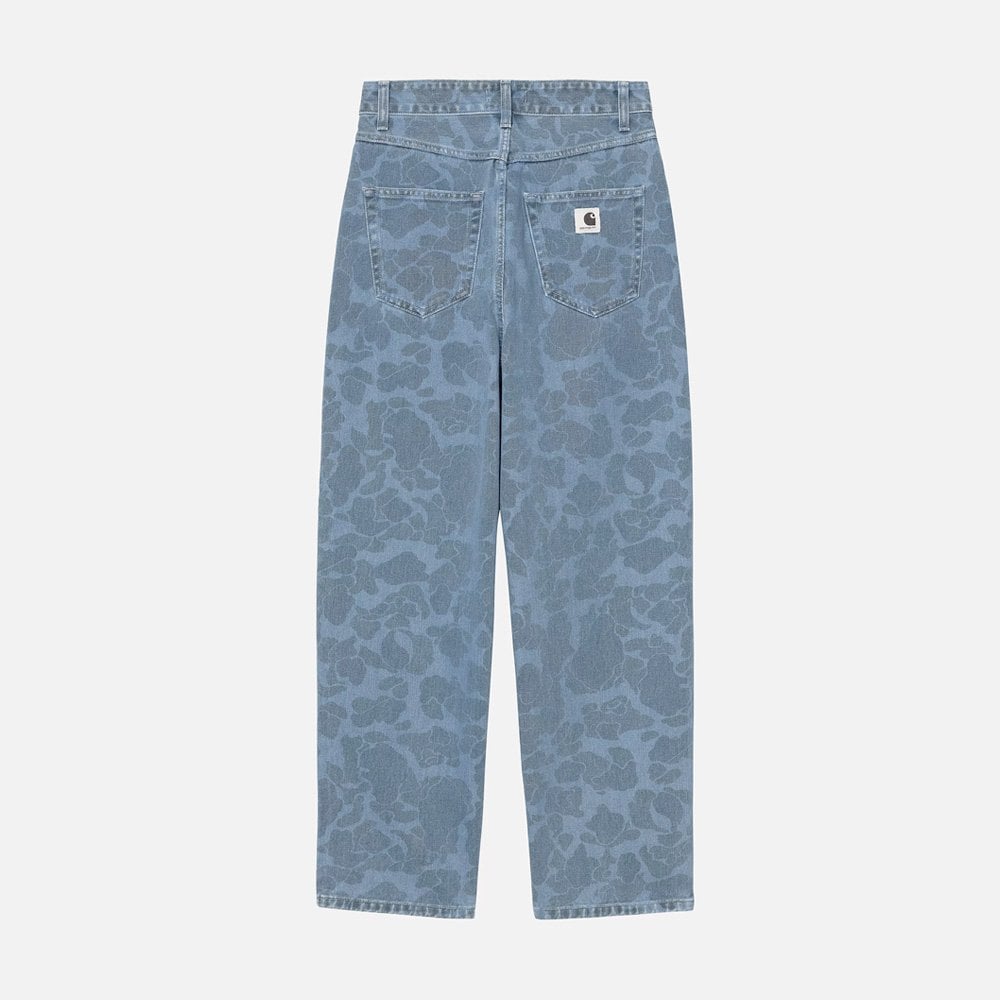W' Duck Orell Pant - Camo Duck, Blue (Bleached)