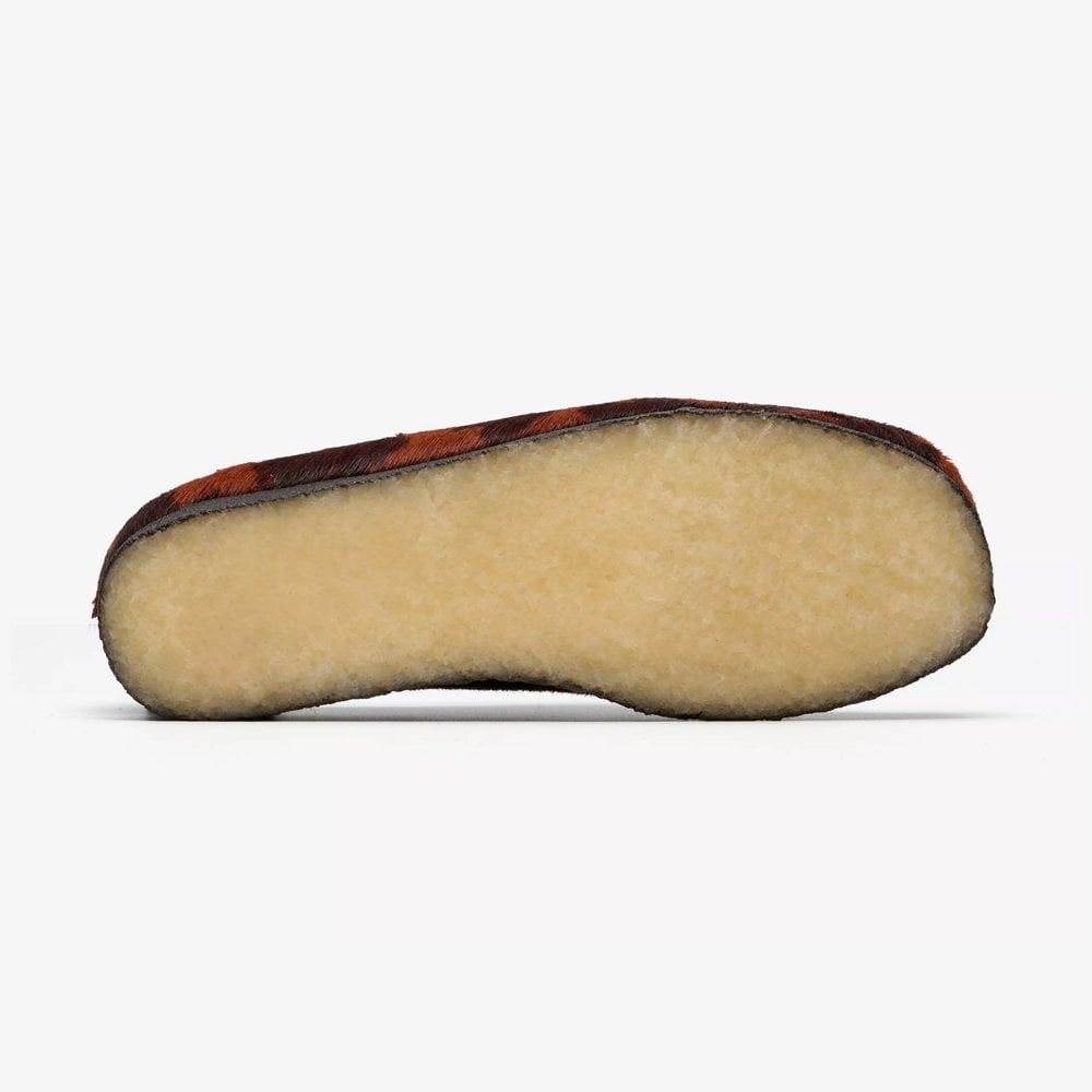W' Wallabee - Brown Cow Print