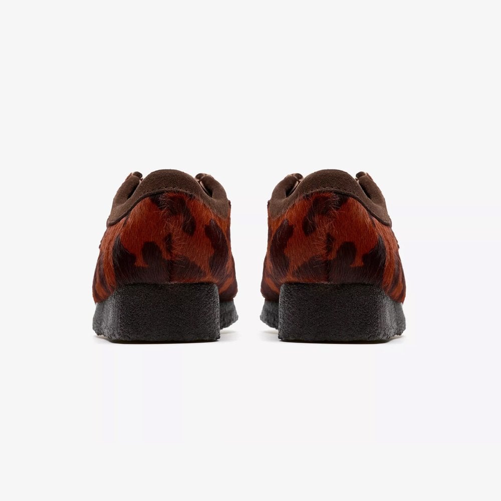 W' Wallabee - Brown Cow Print