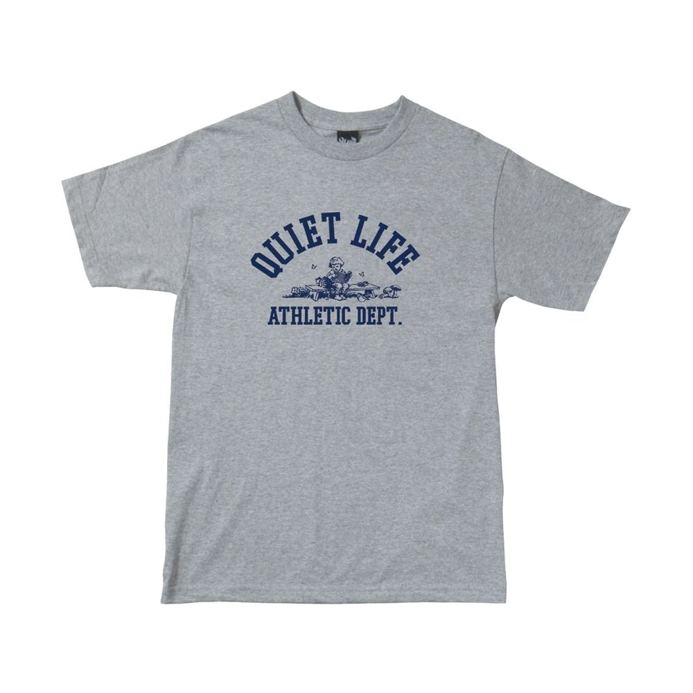 Quiet Life Athletic Dept. Tee - Grey Heather