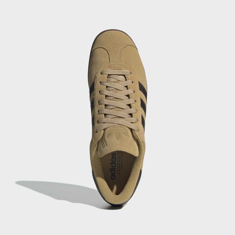 Gazelle - Gold Beige / Dark Brown / Gold Metallic