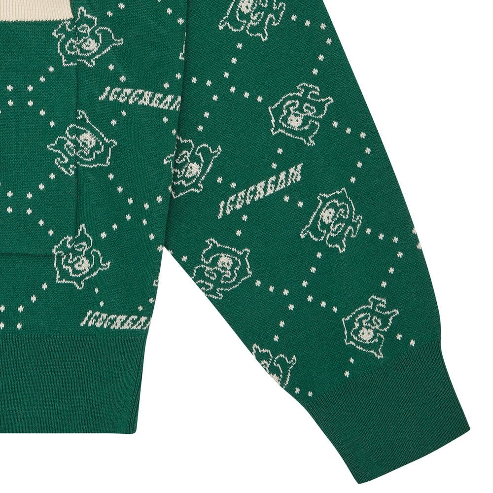 Monogram Knit Cardigan