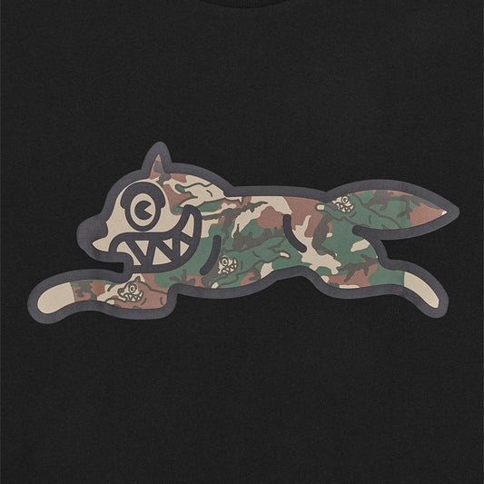 Woodland Camo Running Dog T-shirt