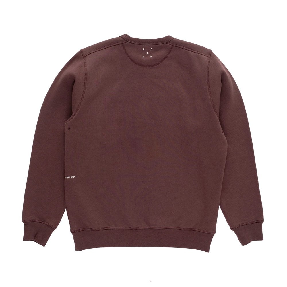 College P Crewneck Sweat - Fudge