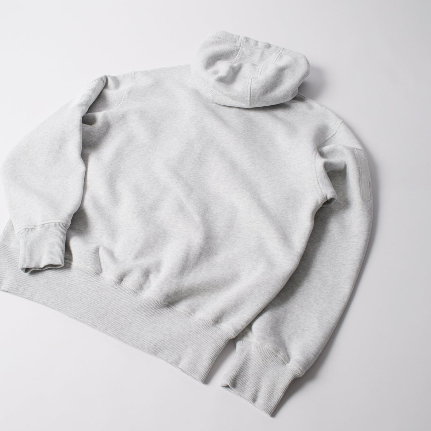 Word Salad Zip Hooded Sweat Heather Grey