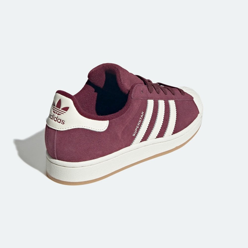 W' Superstar II - Maroon / Off White