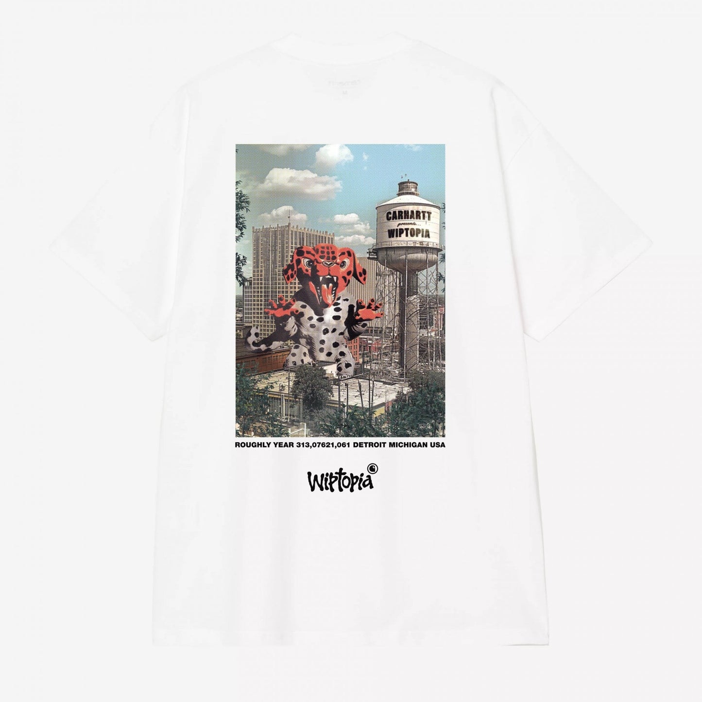 S/s Wiptopia T-shirt, White