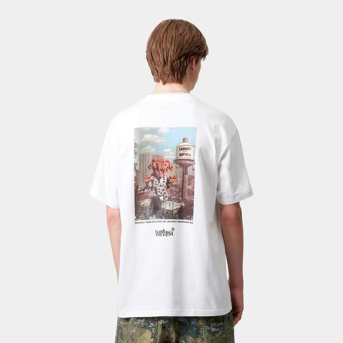 S/s Wiptopia T-shirt, White