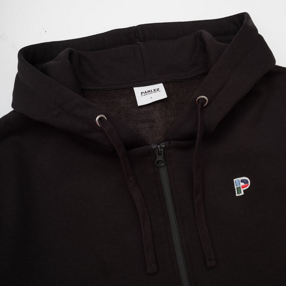 Demi Zip Hoodie, Black