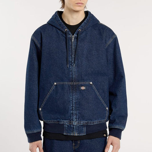 Hilham Hooded Jacket, Dark Indigo