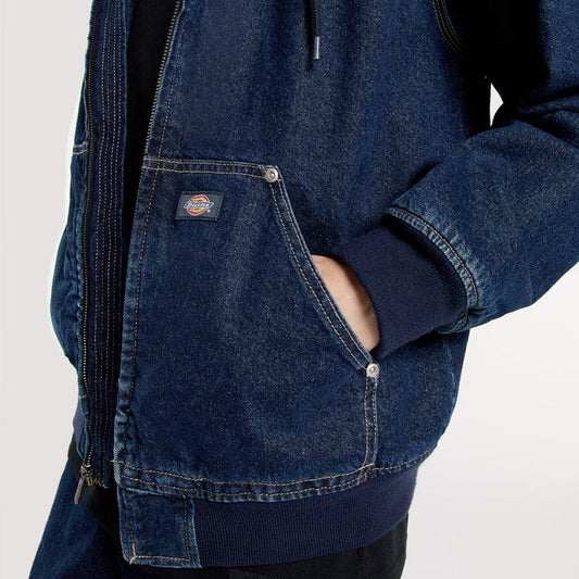 Hilham Hooded Jacket, Dark Indigo