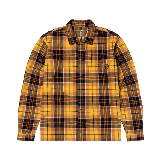 Alien-O Heavy Plaid Shirt - Orange