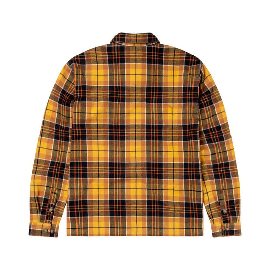 Alien-O Heavy Plaid Shirt - Orange