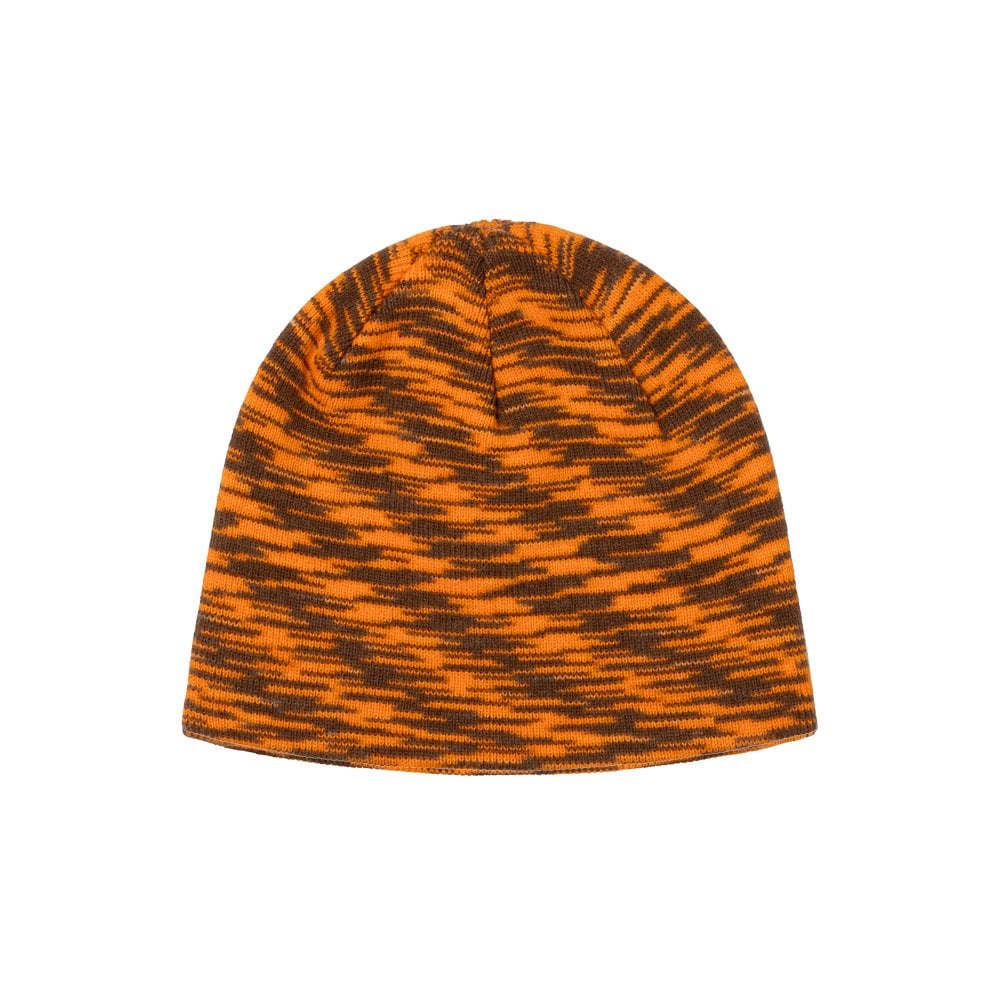 No Problemo Glitch Skull Hat - Orange