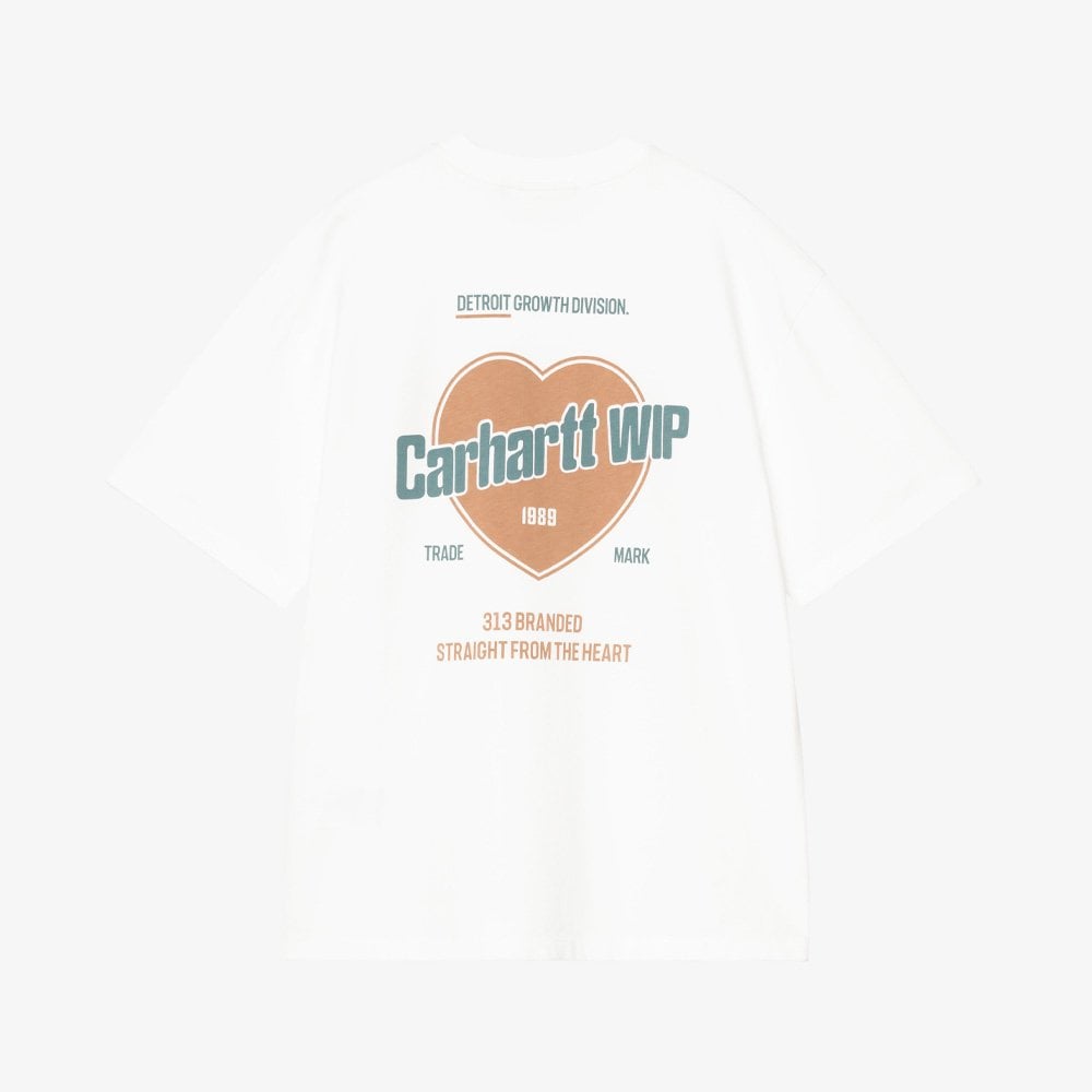 W' S/S Growth T-shirt, White