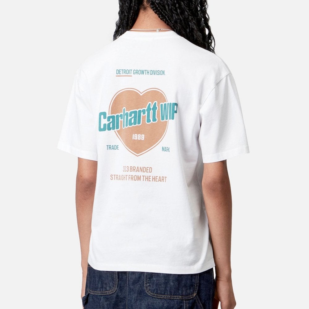 W' S/S Growth T-shirt, White