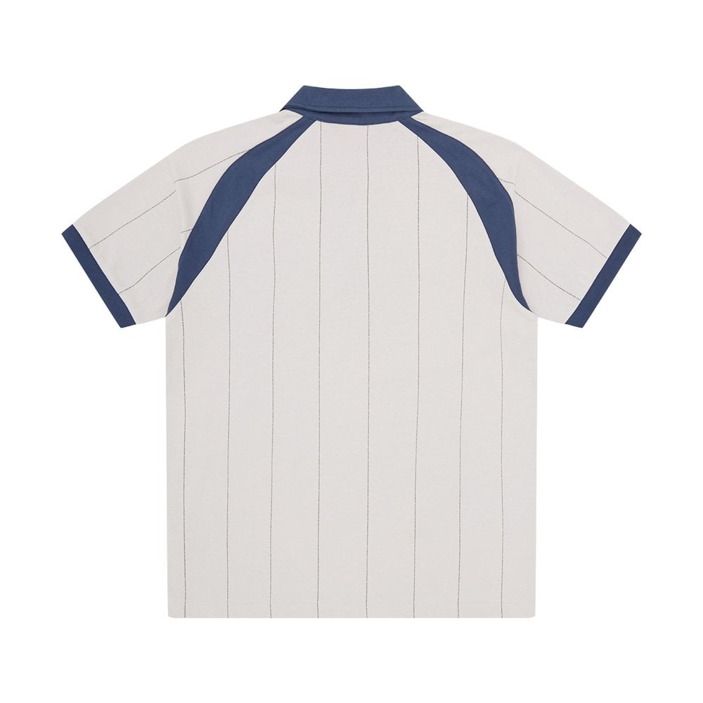 Raglan Pinstripe Polo Shirt