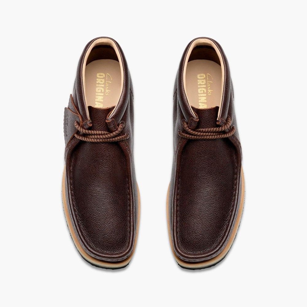 Wallabee Scout - Brown Scotch Grain