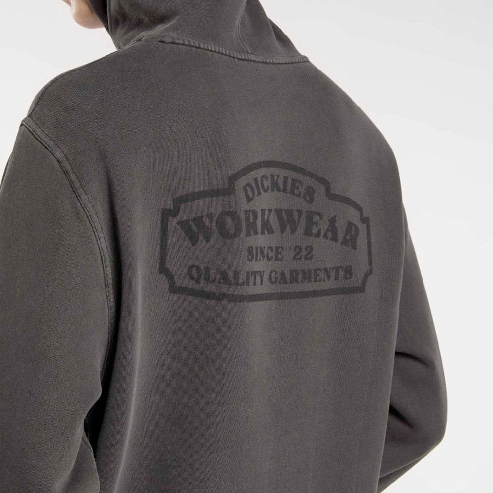 Christiana Garment Dyed Hoodie, Black