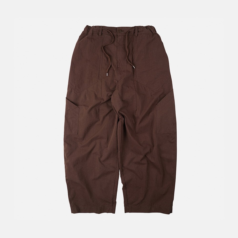 Fold Fatigue Wide Pants