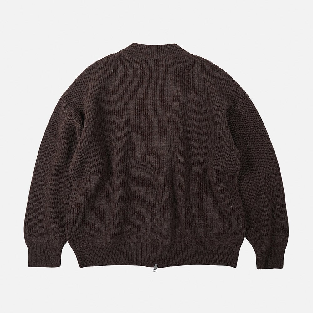 Wool Deck Zipup Cardigan