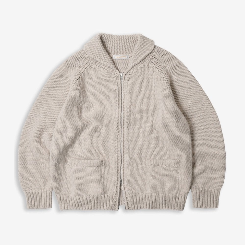 Heavy Cowichan Zipup Cardigan