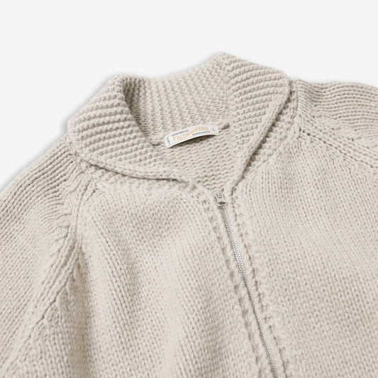 Heavy Cowichan Zipup Cardigan