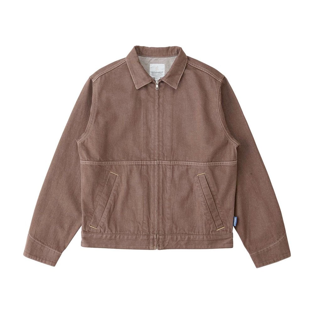 Japanese Slub Denim Jacket - Amber