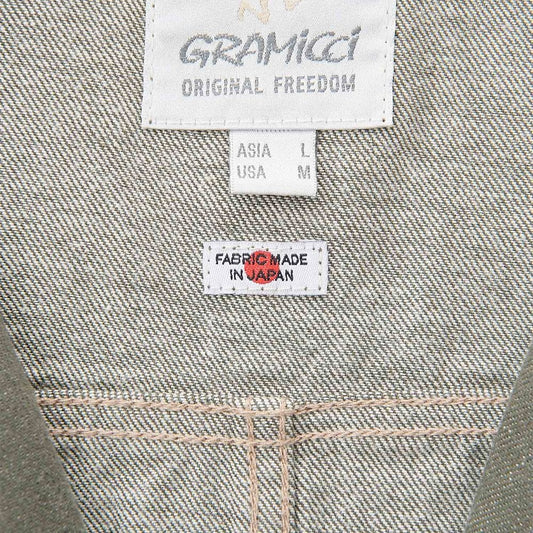 Japanese Slub Denim Jacket - Dark Sage