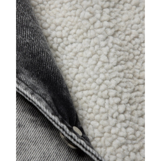Sherpa Denim Car Coat
