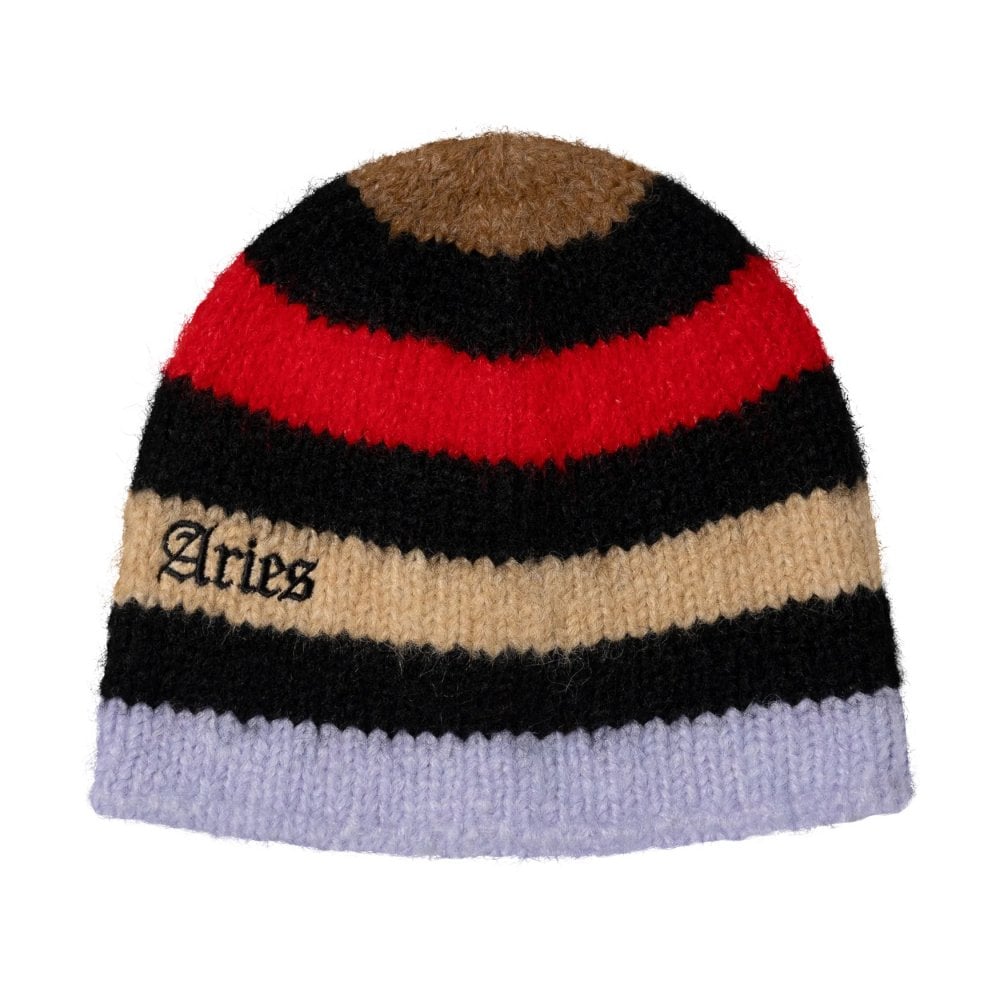 Brushed Stripe Beanie