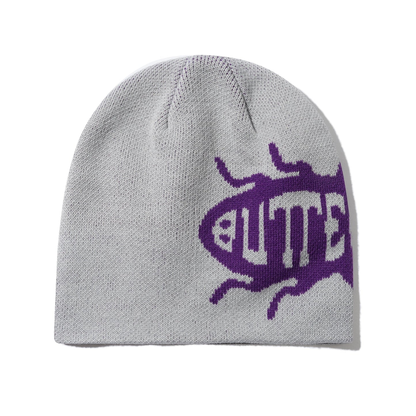Roach Skully Beanie - Grey