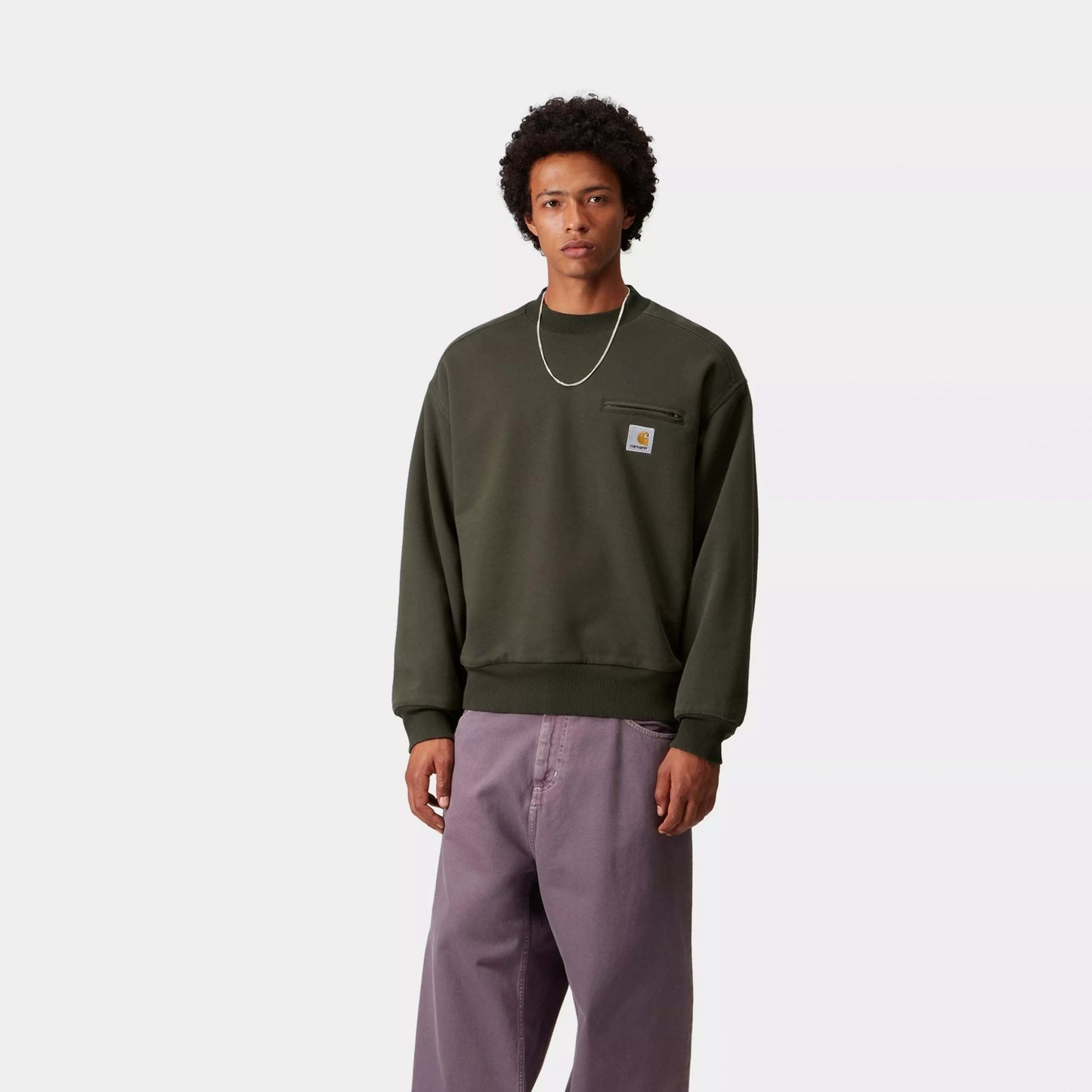 Detroit Sweat - Olive (stone Washed)