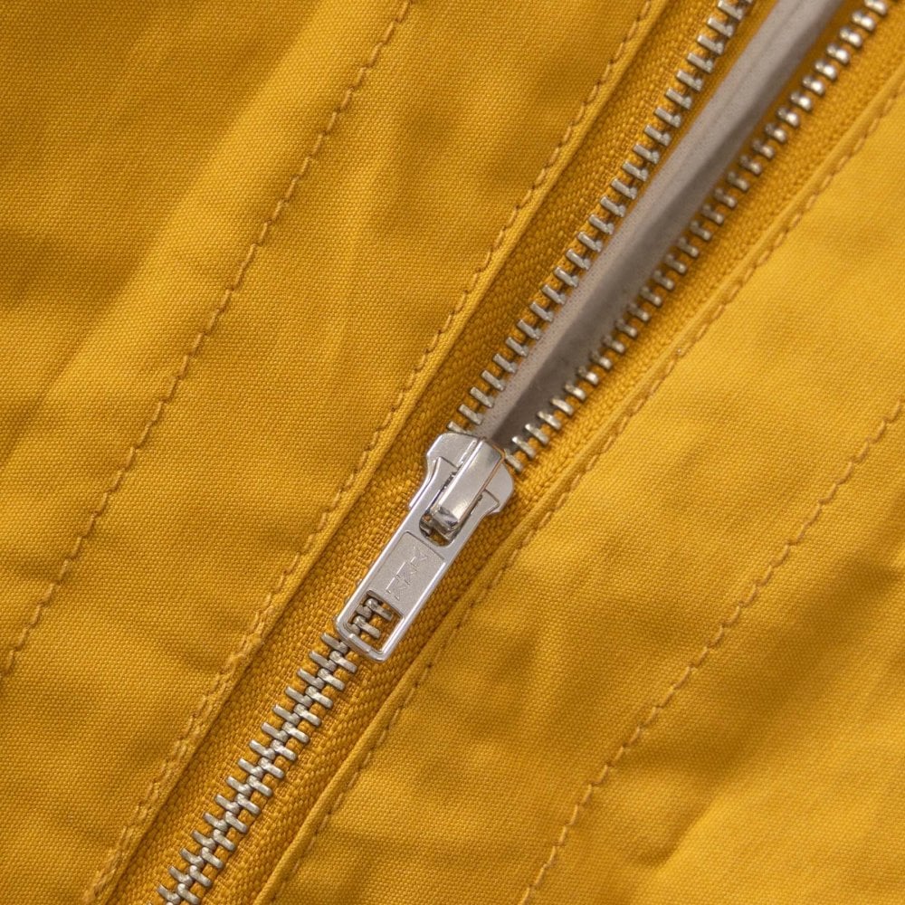 Waxed Cotton Tote Bag - Ochre