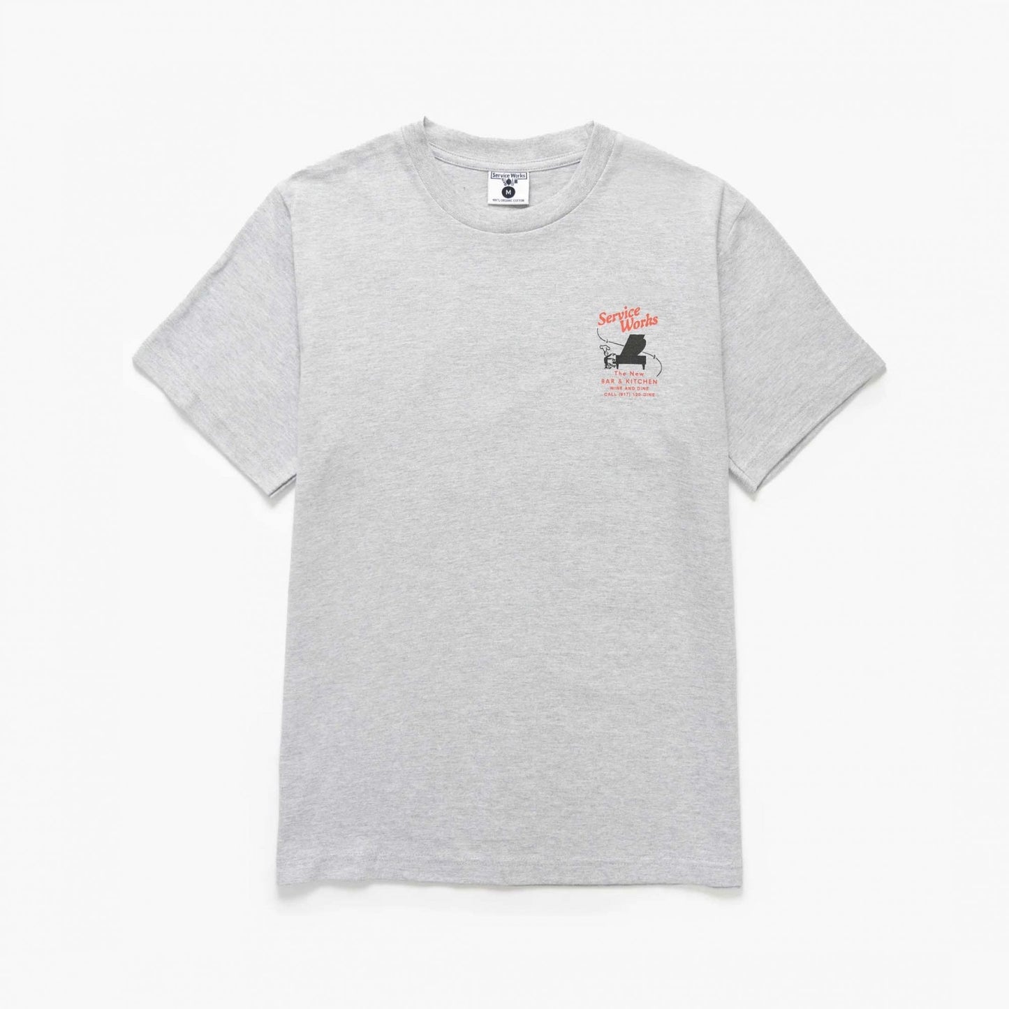 Bar + Kitchen Tee - Heather Grey