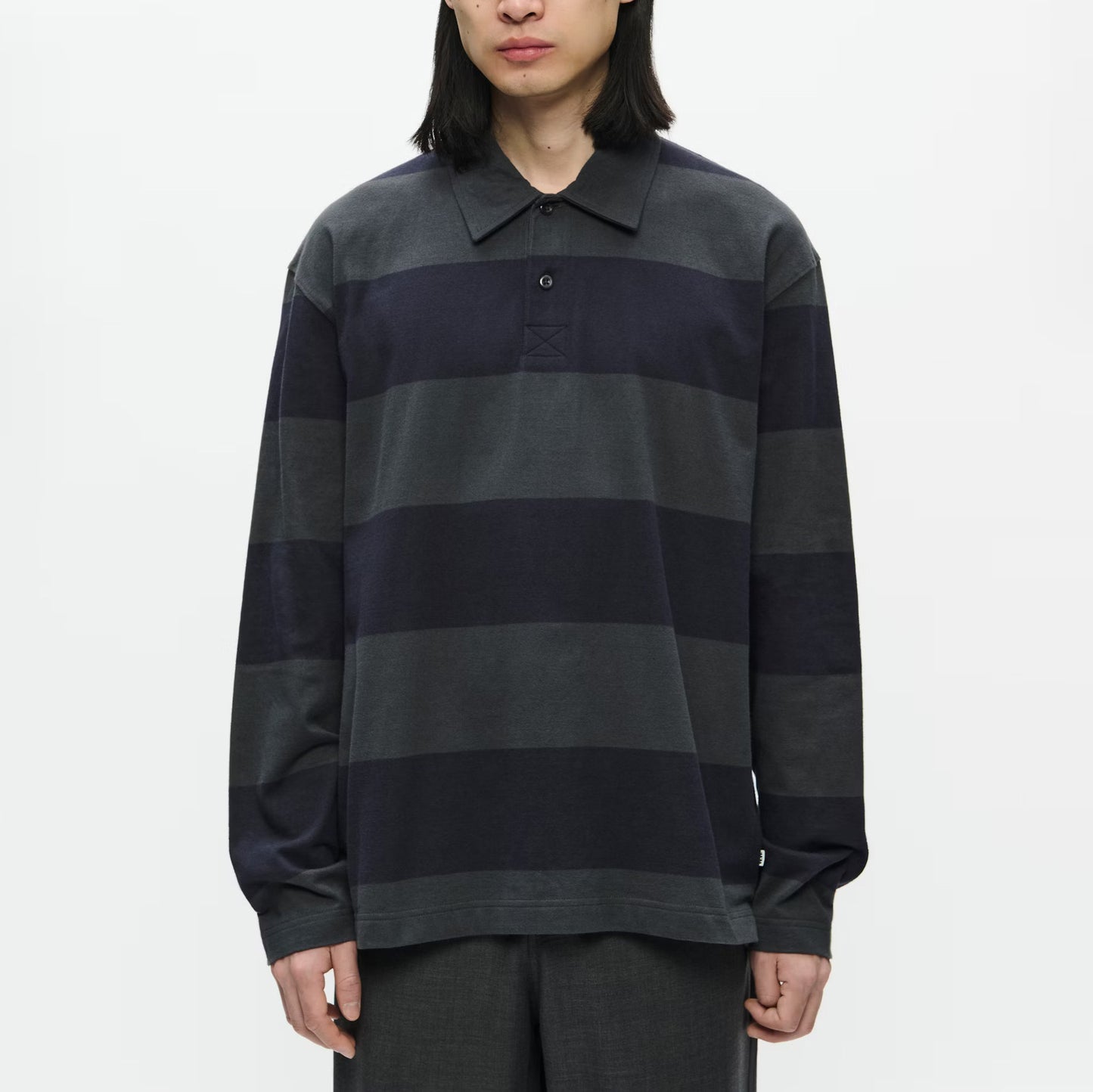 WWThiago Polo - Black Sand Stripe