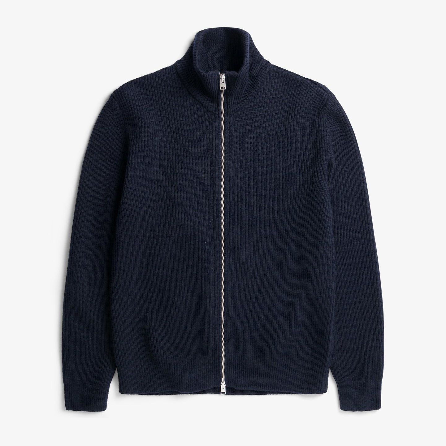 Hagen Cotton Wool Jacket - Dark Navy