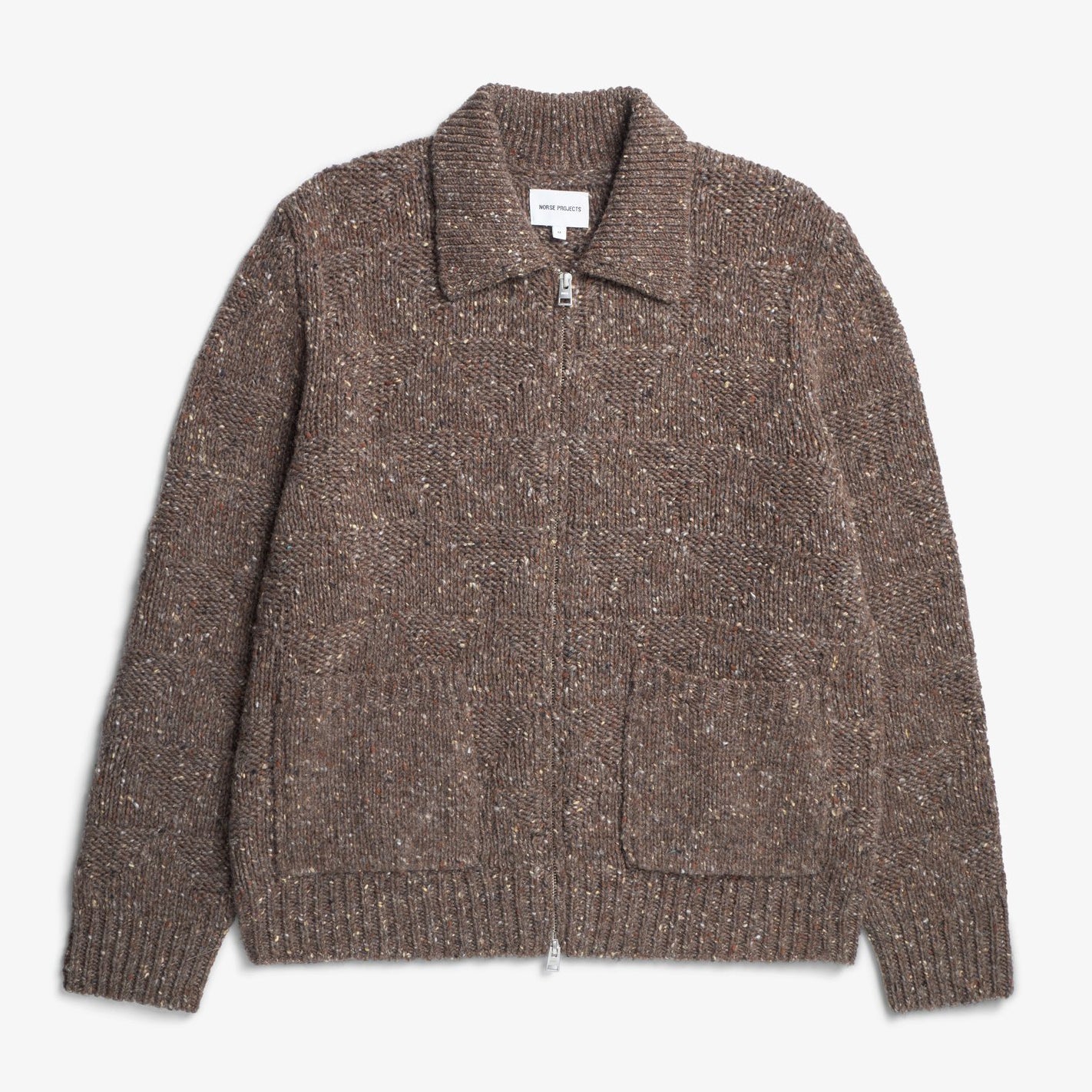 Erik Donegal Diamond Jacket - Seal Brown