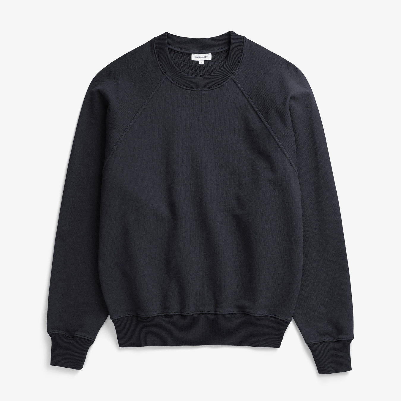 Tyr Relaxed Organic Loopback Raglan Crew - Dark Navy