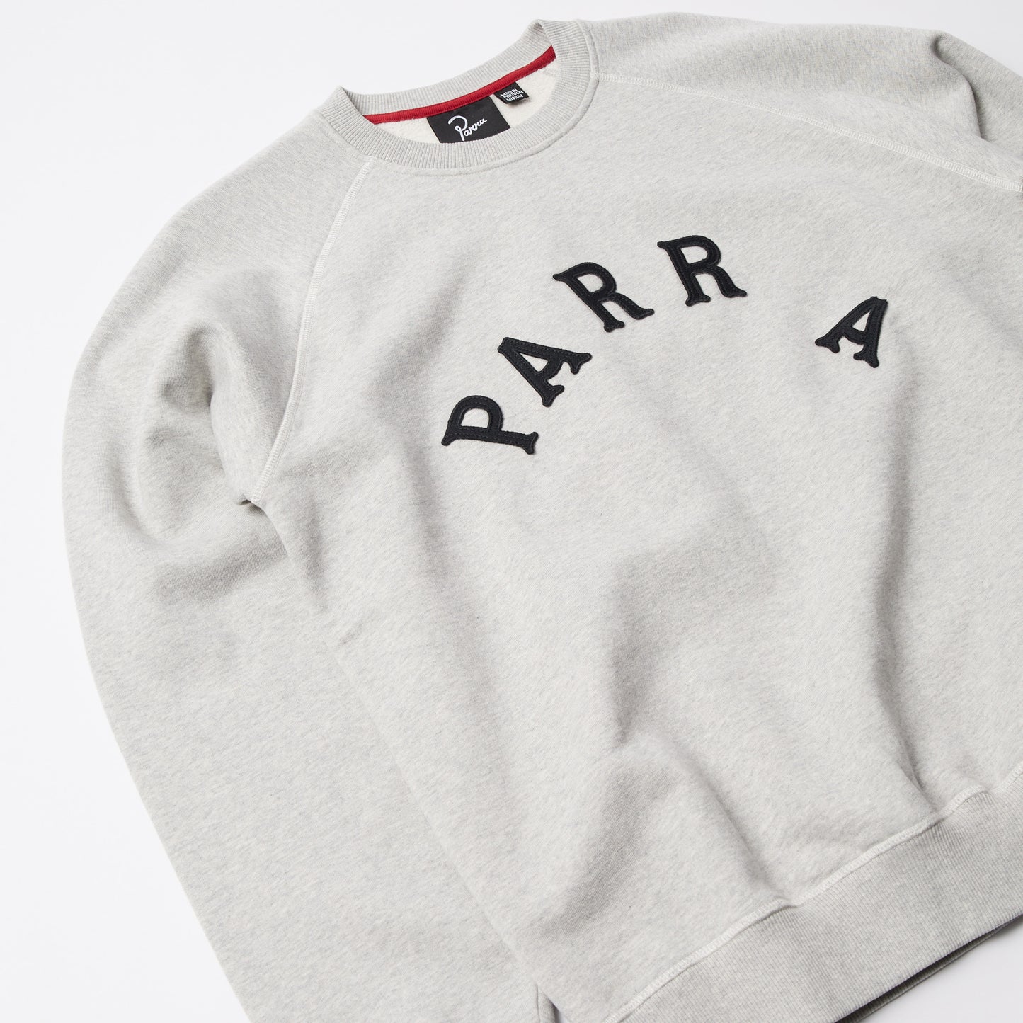 Drunk parent crew neck sweatshirt - Heather Grey