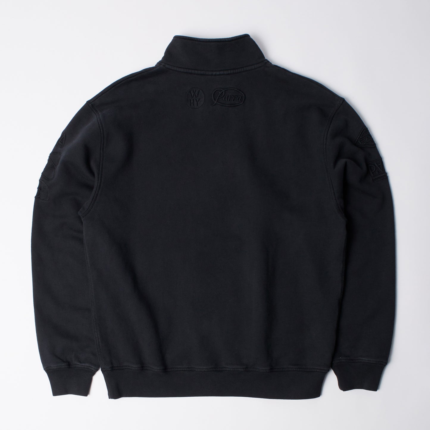 Media training quarter zip pullover - Black