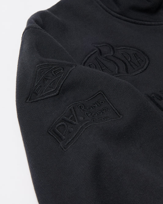 Media training quarter zip pullover - Black